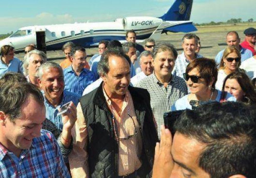 Scioli en Goya: �Estoy aqu� para asegurar la continuidad del proyecto�