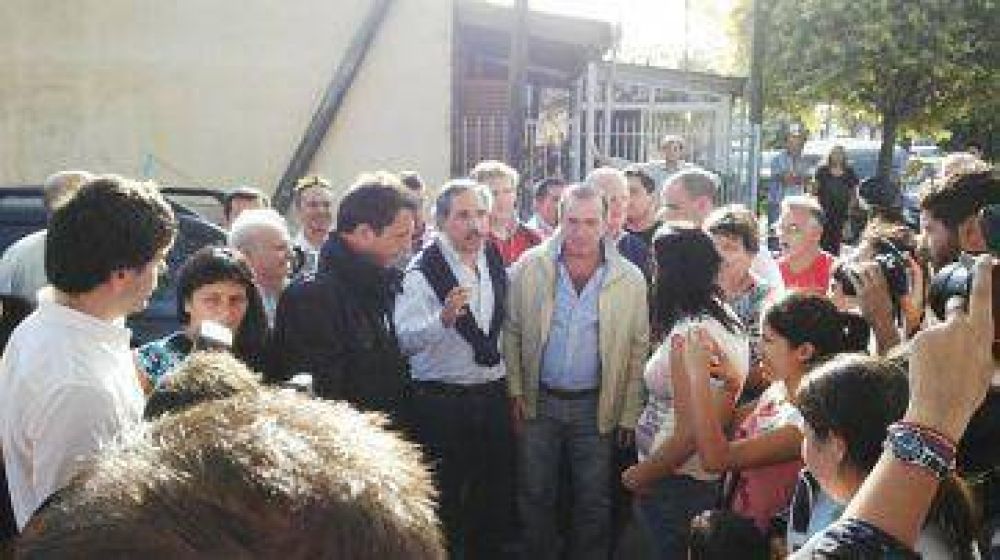 Tironeo massista en La Plata