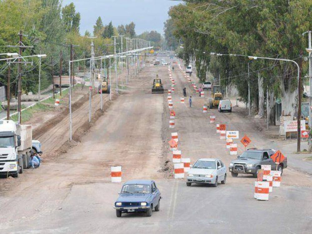 Estiman que dos obras claves le cambiar�n la cara al ingreso de la ciudad de San Mart�n