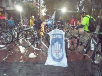 Ciclistas pidieron seguridad