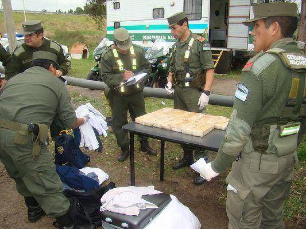 Gendarmer�a secuestr� 195 kilos de marihuana