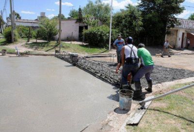 El Municipio complet� obras en m�s de cien cuadras en los �ltimos doce meses