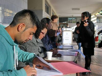 Una elecci�n marcada por el ausentismo de electores