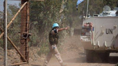 Morteros lanzados desde Siria hirieron a dos cascos azules en Israel