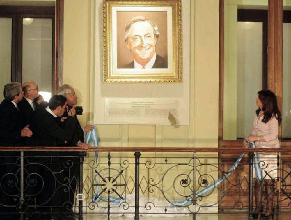 Insfran acompao a la presidenta en el acto homenaje a Nstor Kirchner