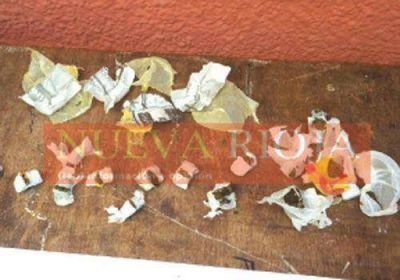 Joven madre detenida por ingresar droga a la c�rcel