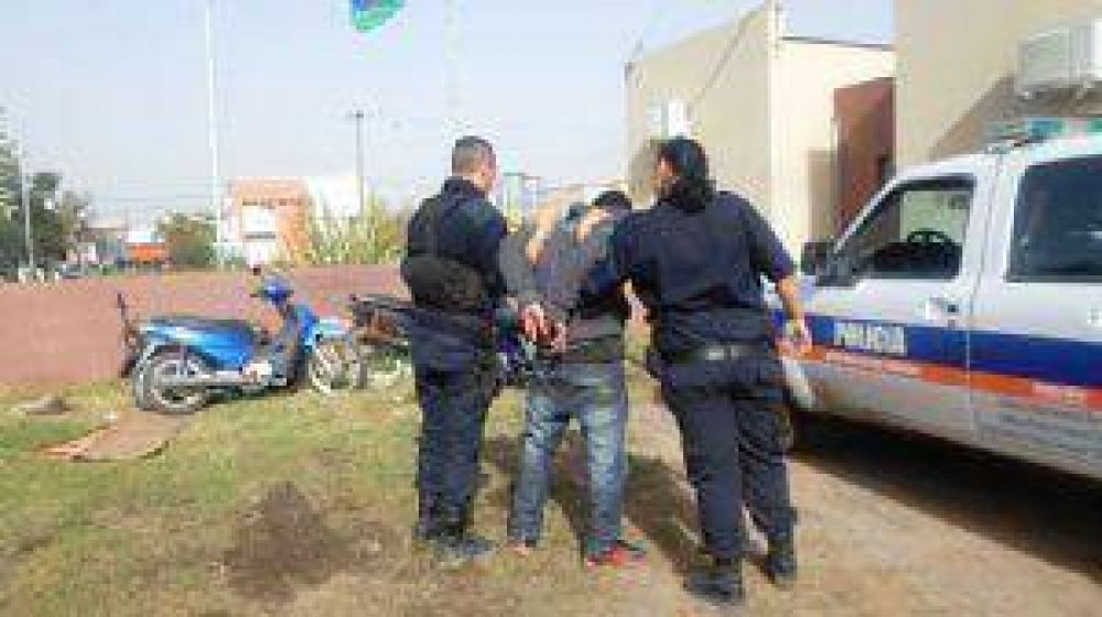 ADELANTO: Golpe� y amenaz� a su ex pareja y fue aprehendido