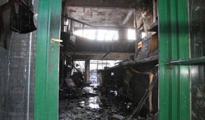 Millonarias p�rdidas por el fuego en un tradicional comercio