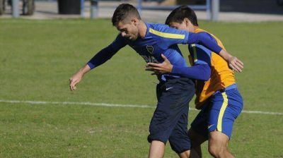 Tranquilidad para Boca y Arruabarrena: Gago, recuperado, se entren� junto al resto de sus compa�eros