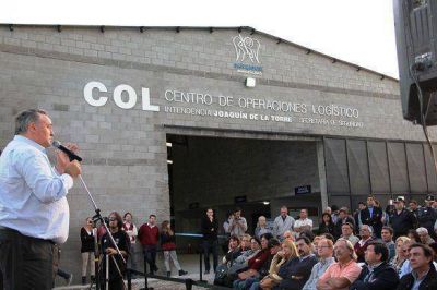 Se inauguró el Centro Operativo Logístico de la Policía Municipal