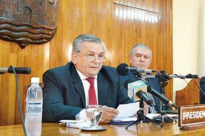 Infante anunci� un plan de obras y mano dura en materia vial