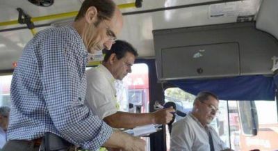 Colectivos: retiran 6 de la calle por infracciones