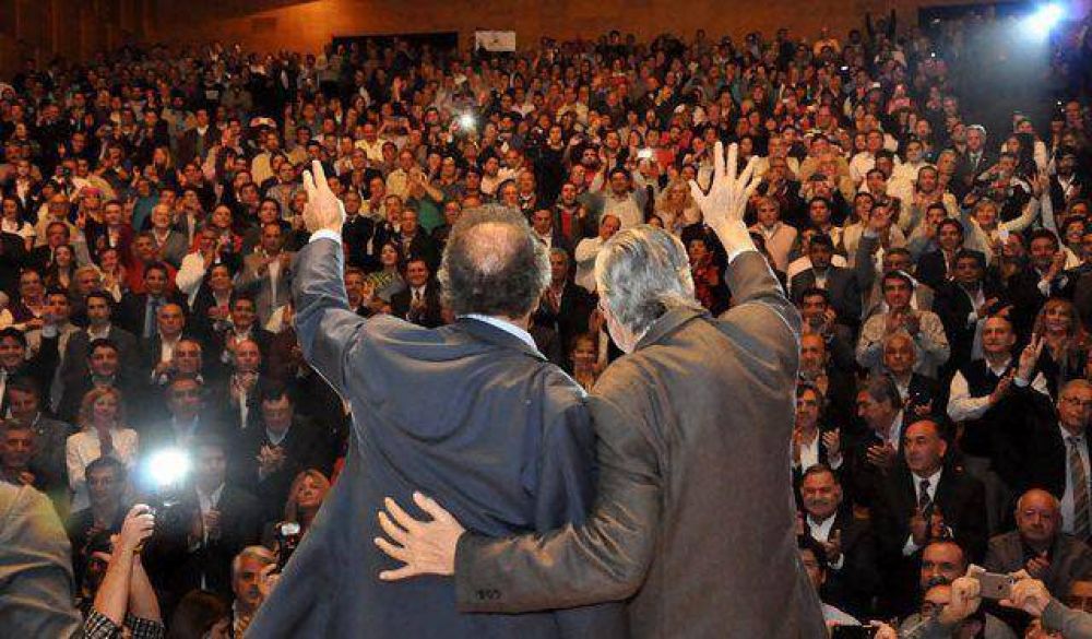 Gioja y Scioli recordaron a N�stor Kirchner