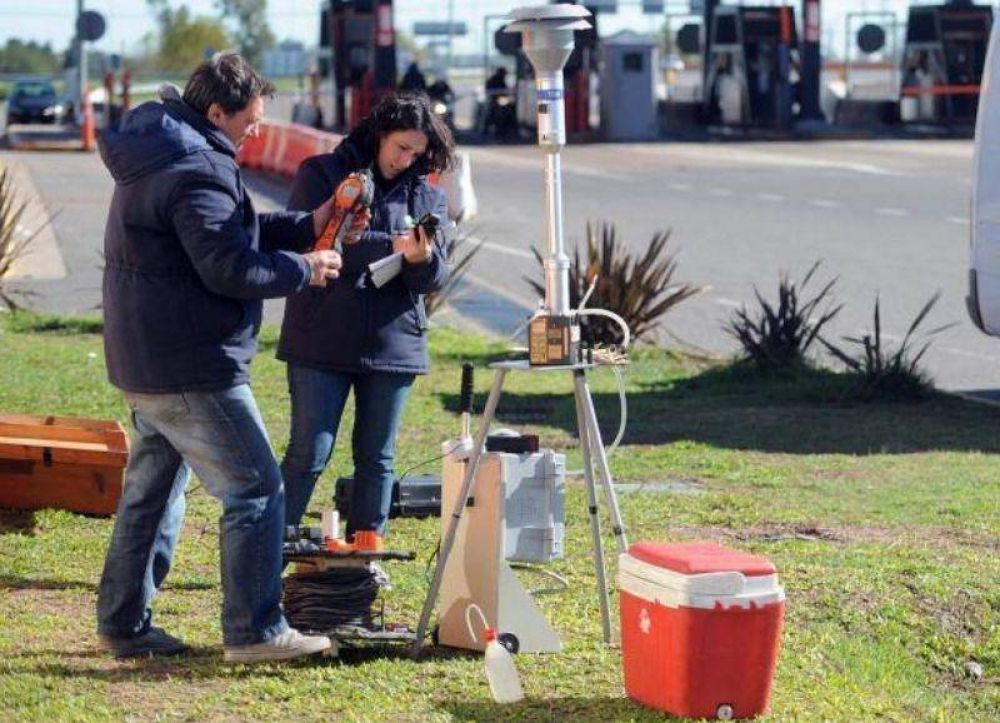 Realizaron estudios de calidad del aire en la Autopista Buenos Aires-La Plata