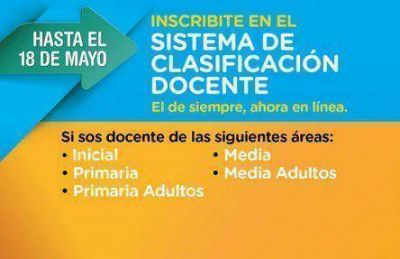 Incertidumbre docente por la ca�tica inscripci�n on line