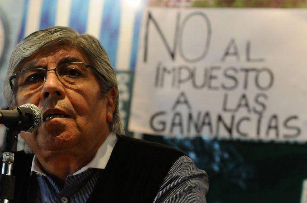 A pesar de los cambios en Ganancias, Moyano amenaz� con un paro