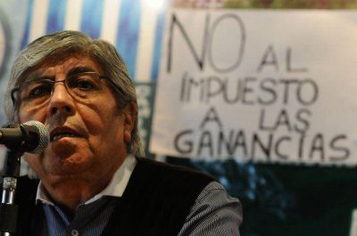 A pesar de los cambios en Ganancias, Moyano amenaz� con un paro