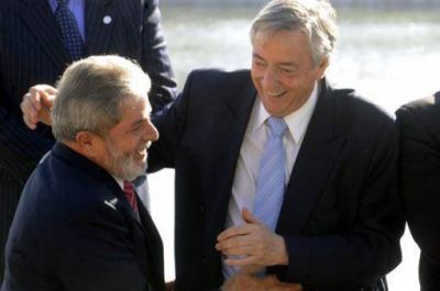 Cristina destacó la carta de Lula en homenaje a Néstor Kirchner