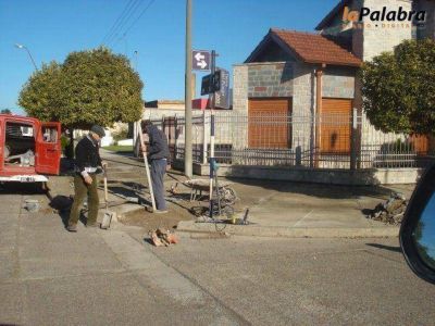 Construcci�n de 40 rampas para discapacitados en Stroeder