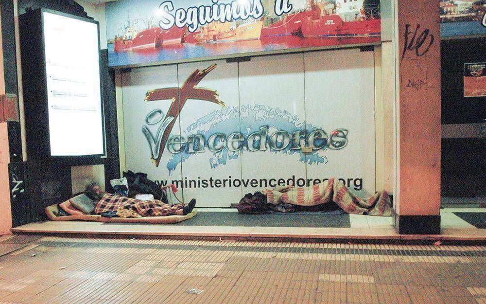 Unas 280 personas duermen en las calles de Mar del Plata