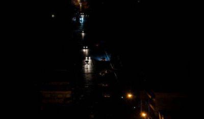 Una falla en la red el�ctrica dej� sin luz a todo el Gran San Juan