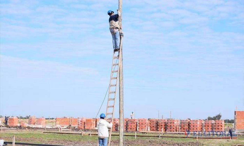 Avanza la construcci�n de las viviendas del Santa Catalina