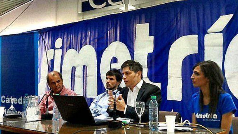 �No es un momento para dejar las cosas sueltas�, dijo Axel Kicillof en La Plata