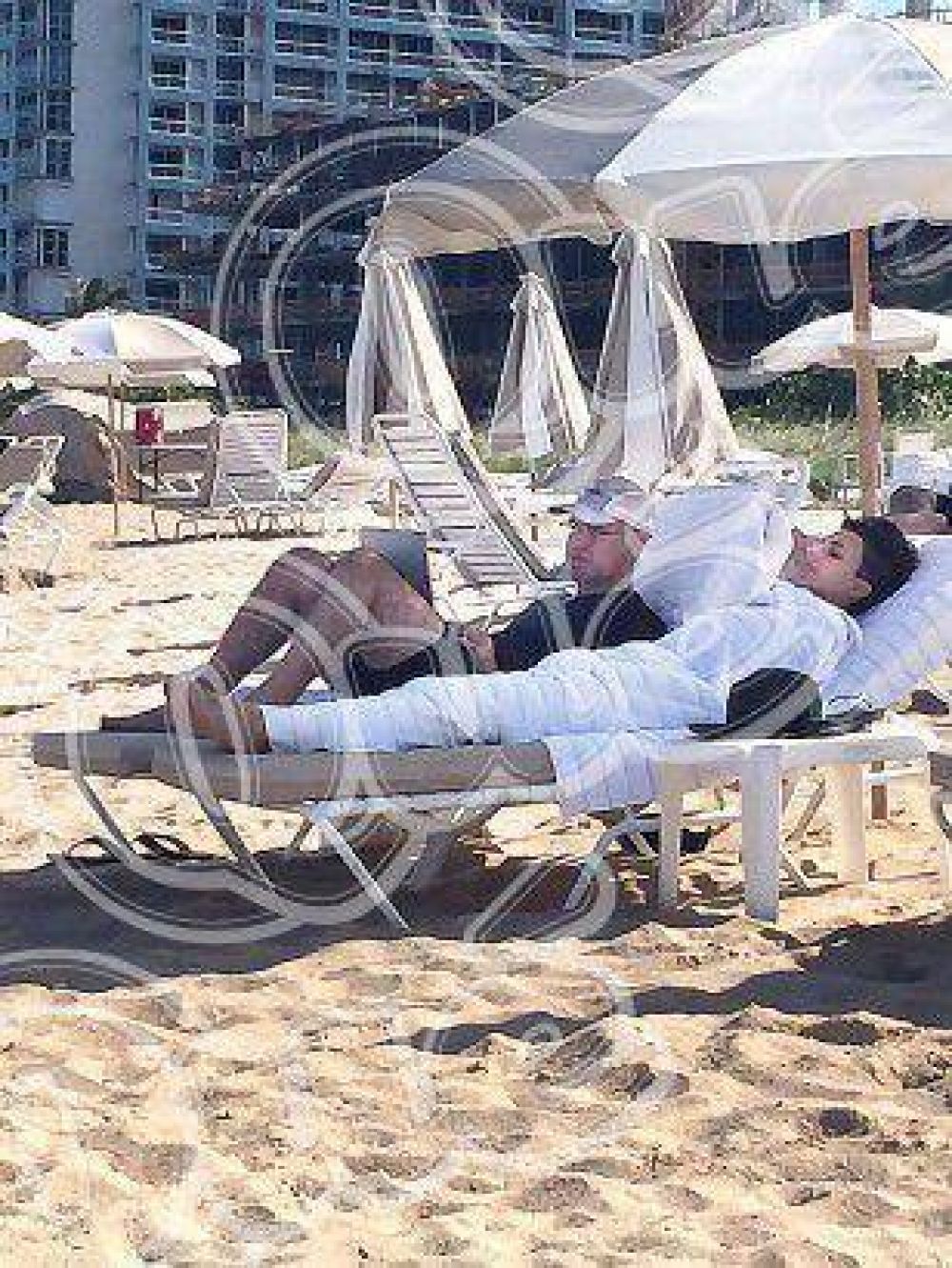 Larreta: relax en Miami
