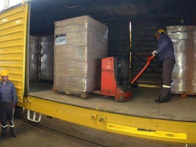 Lleg� al Mercado Central de Buenos Aires el primer env�o de productos mendocinos en tren