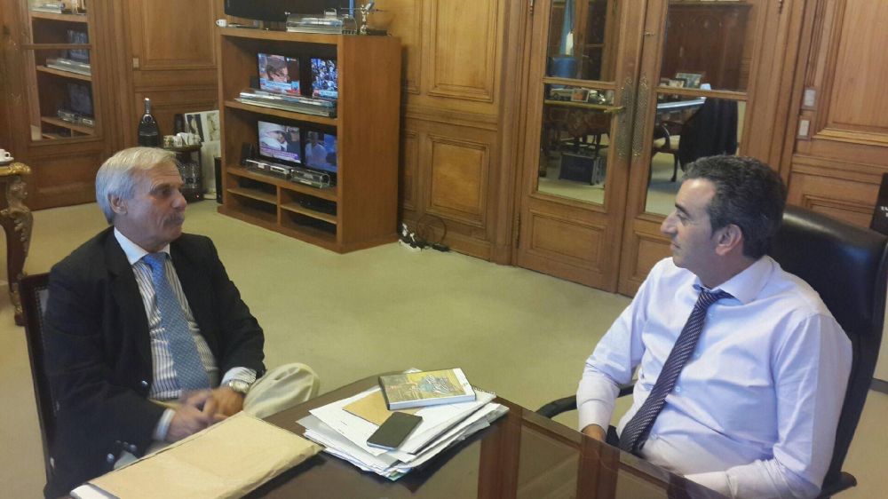 Daniel Rodr�guez se reuni� con Randazzo