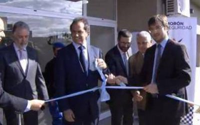 Scioli inaugur� la Polic�a Local de Mor�n y rechaz� las 