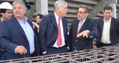 Bosetti recibi� con entusiasmo los elogios a las obras de Infraestructura