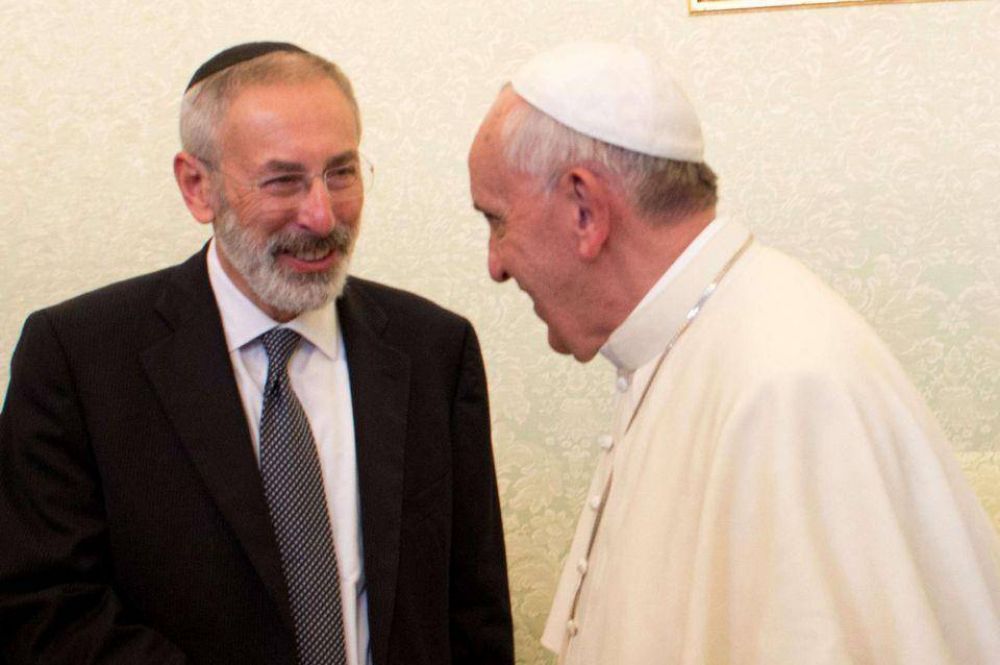 Luego de su reunión con el Papa, el Rabino de Roma expresó que comparten “preocupaciones por los problemas humanitarios de la inmigración”