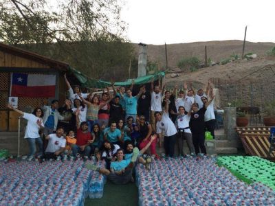 Chile: J�venes de la comunidad jud�a de Chile ayudan a los damnificados del temporal en el norte del pa�s
