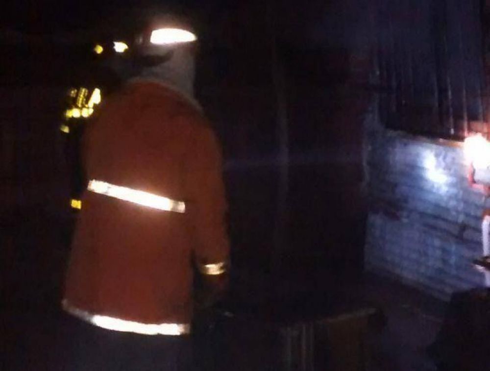Se incendi� una casa por causas que se desconocen