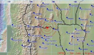 Tembl� en Mendoza: se sinti� en San Juan con r�plica incluida