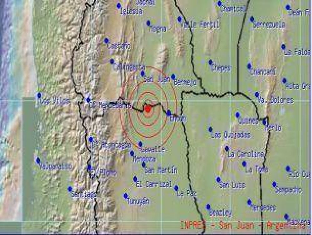 Fuerte sismo en Mendoza se sinti en San Luis