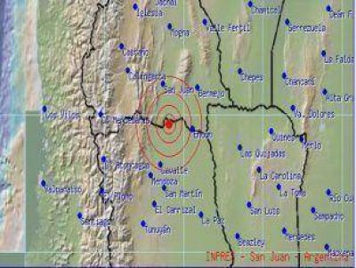 Fuerte sismo en Mendoza se sinti� en San Luis