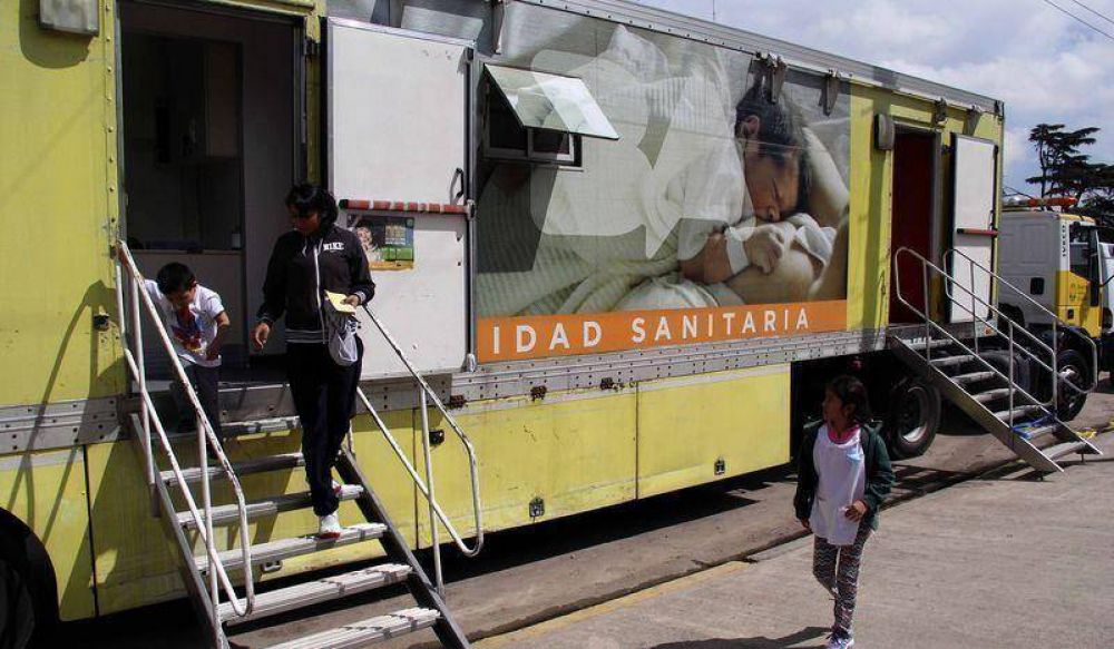 La Unidad Sanitaria M�vil contin�a recorriendo los barrios