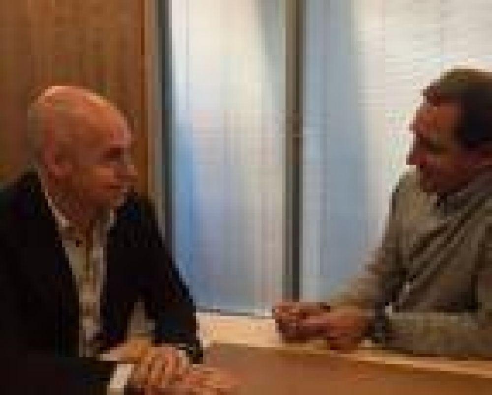  Larreta recibi� a Garro y hablaron de 