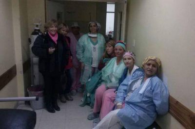 Postergaron cirug�as por la falta de calefacci�n en el hospital de Ni�os