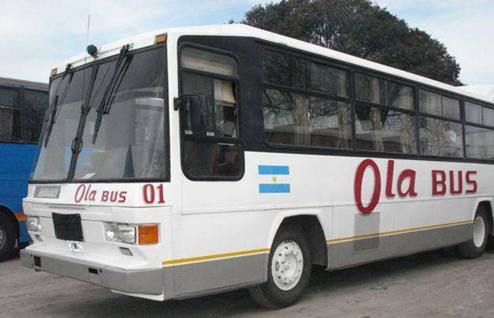 Sigue el paro de Ola Bus: esperan la transferencia del subsidio de Naci�n
