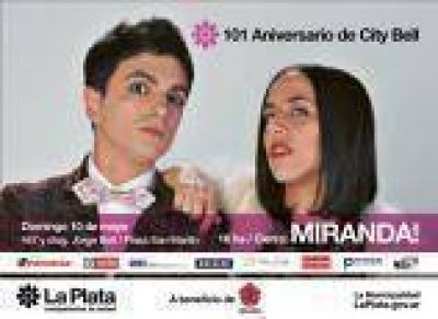 Hoy: Miranda cierra festejos del aniversario 101 de City Bell