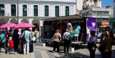 Desde ma�ana, la campa�a de vacunaci�n llega a plaza San Mart�n