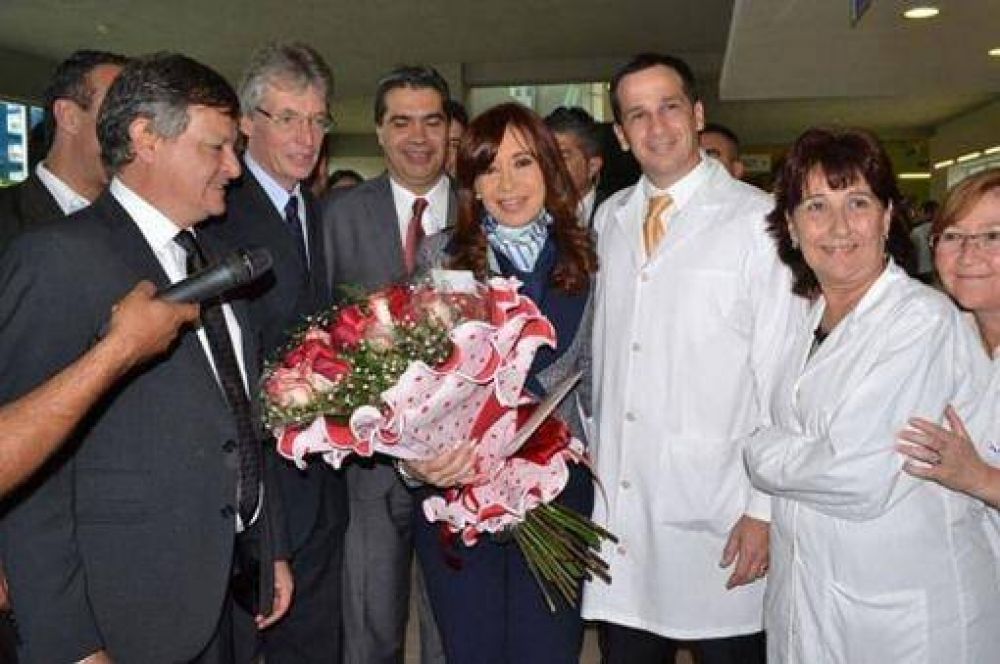 Cristina destac� los logros en salud de los �ltimos 12 a�os