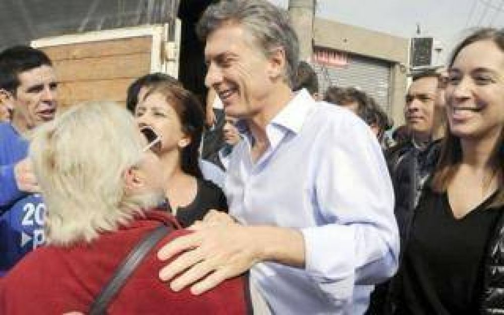 Elecciones 2015: Macri acompa�� a Vidal en su recorrida por Moreno