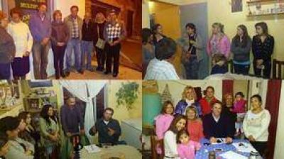 Ramiro Ortiz contin�a recorriendo los barrios