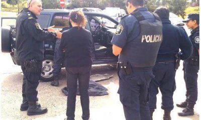 Detienen a banda de pincharuedas por robo a hipermercado