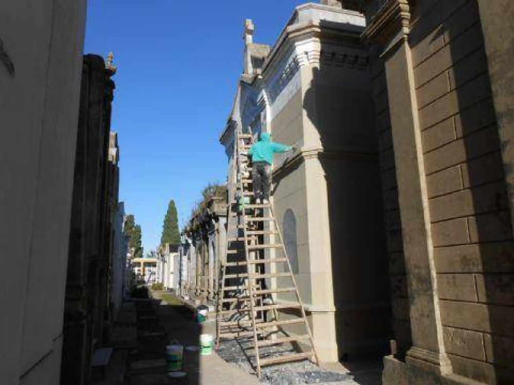 Diversos trabajos de la Secretar�a de Obras y Servicios P�blicos