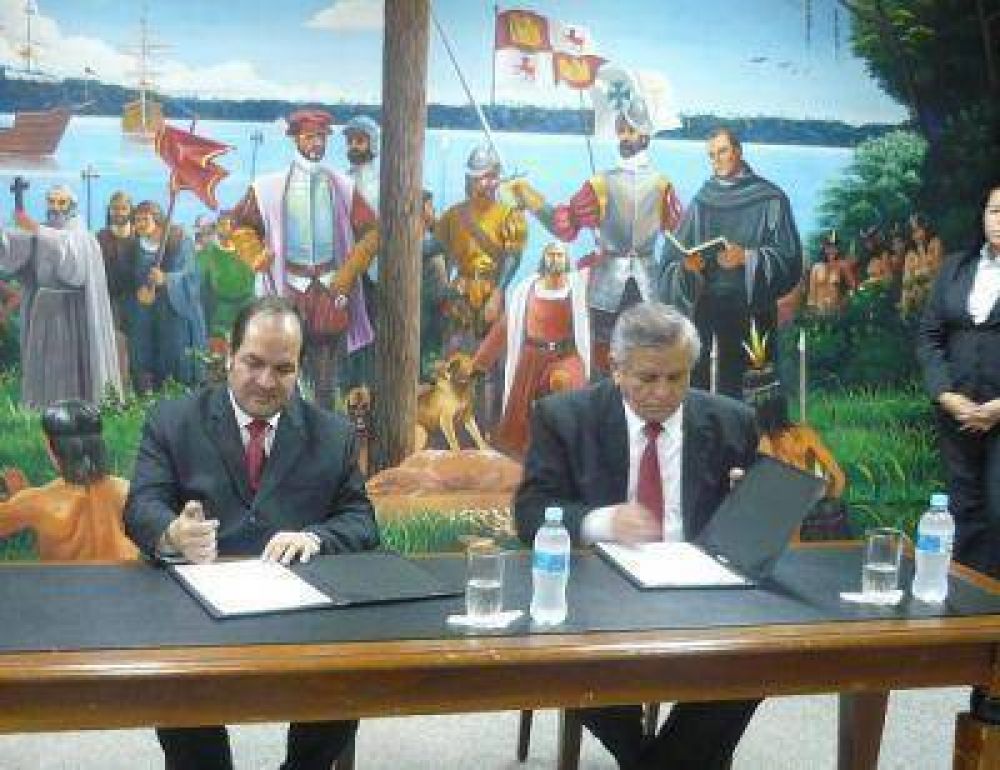 Las municipalidades de Asunci�n y Santiago del Estero firmaron acuerdo de cooperaci�n